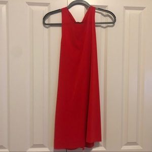 Alice + Olivia red mini dress